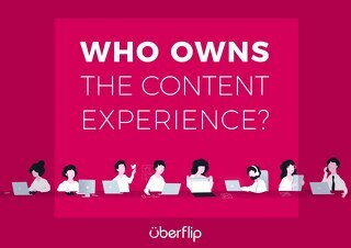 Who Owns the Content Experience?