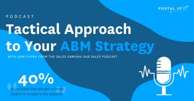 Tactical Approach to ABM: Postal CEO Featured on Sales Samurai Podcast