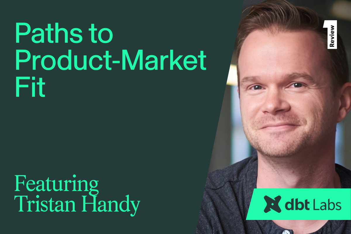 dbt Labs' Path to Product-Market Fit