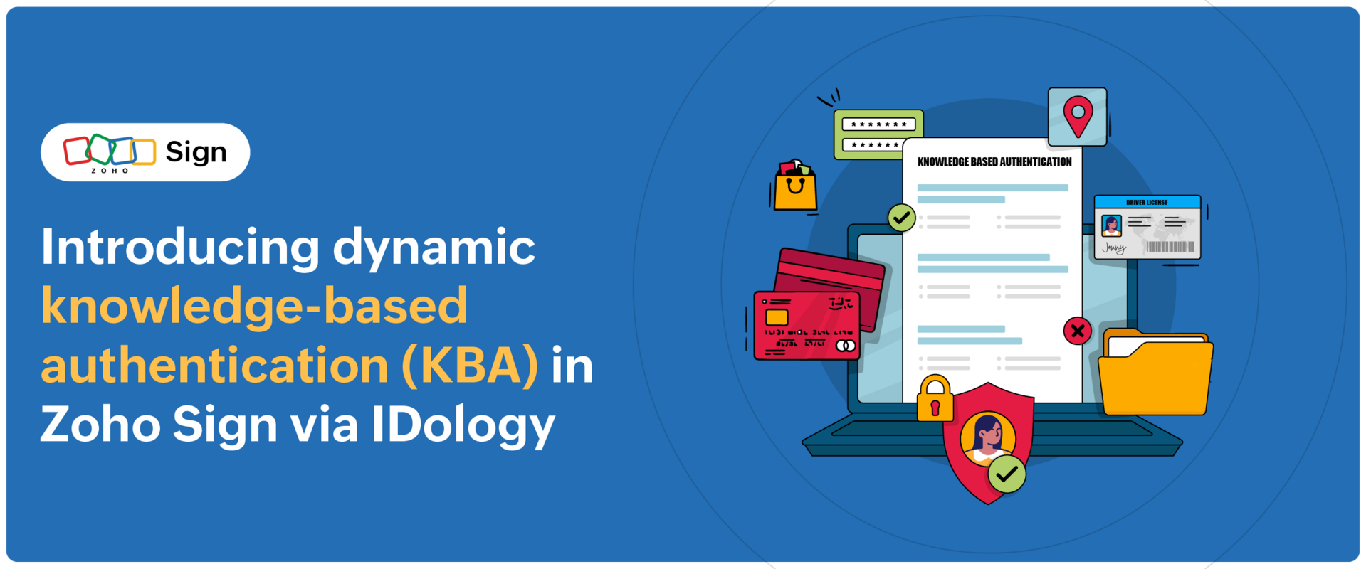 Introducing dynamic knowledge-based authentication (KBA) in Zoho Sign