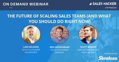 The Future of Scaling Sales Teams (and What You Should Do Right Now)