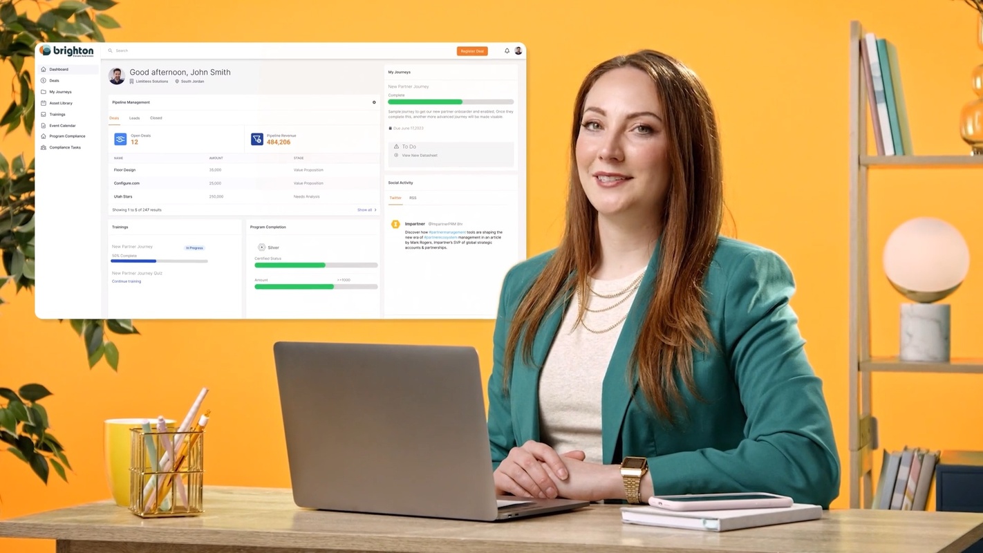 Automate Your Partnering = Less Work. Get There with Impartner.