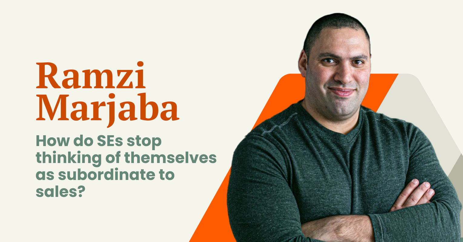 Consensus Podcasts: How do SEs stop thinking of themselves as subordinate to sales?