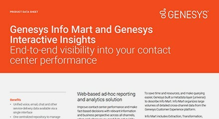 Genesys Interactive Insights