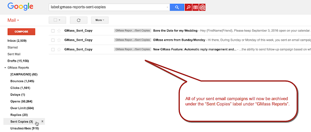 Sent Email Campaigns with GMass Gmail Plugins