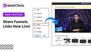 Share Funnels Now Live in DashClicks!