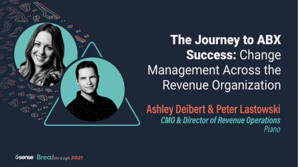 The Journey to ABX Success at Piano: Change Management Across the Revenue Organization