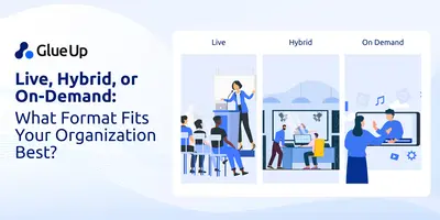 Live, Hybrid, & On-Demand Webinar Comparison