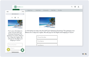 Herb'n Eden Sees List Growth and Revenue with Mexico Giveaway