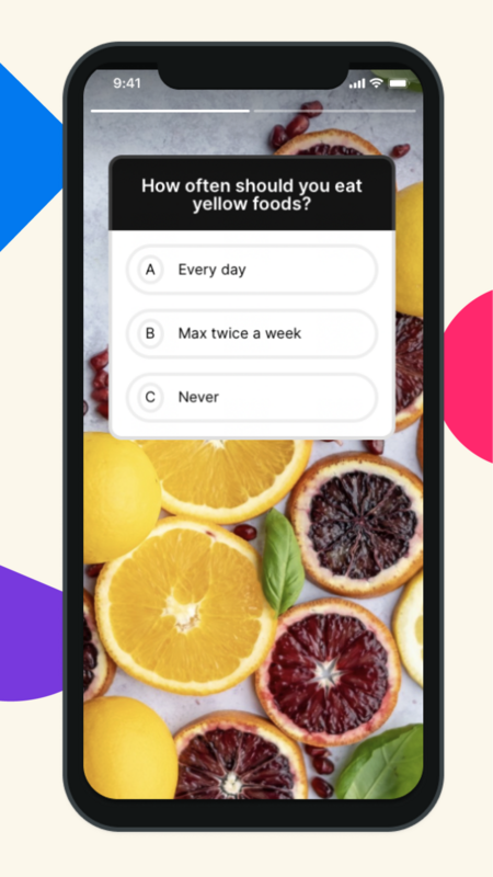 Lykon: interactive content make learning experience fun, especially when it's about mindful eating!