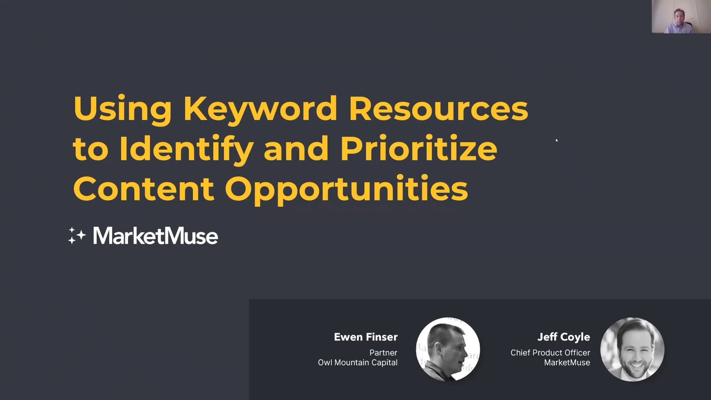 Using Keyword Resources to Identify and Prioritize Content Opportunities