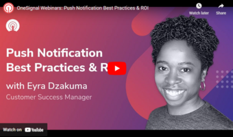 Push Notification Best Practices & ROI