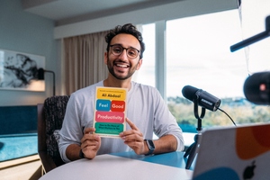 How this doctor turned YouTuber and author learned to create on his own terms again