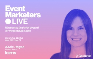 Event Marketers Live With Kacie Hogan