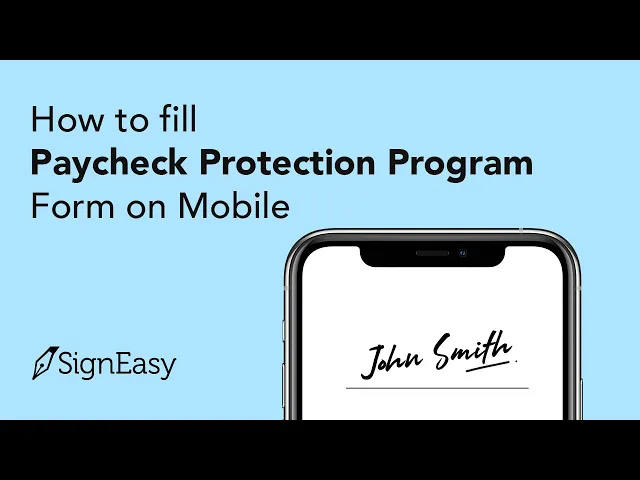 How to fill Paycheck Protection Program (PPP) application form online