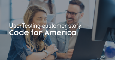 Code for America + UserTesting