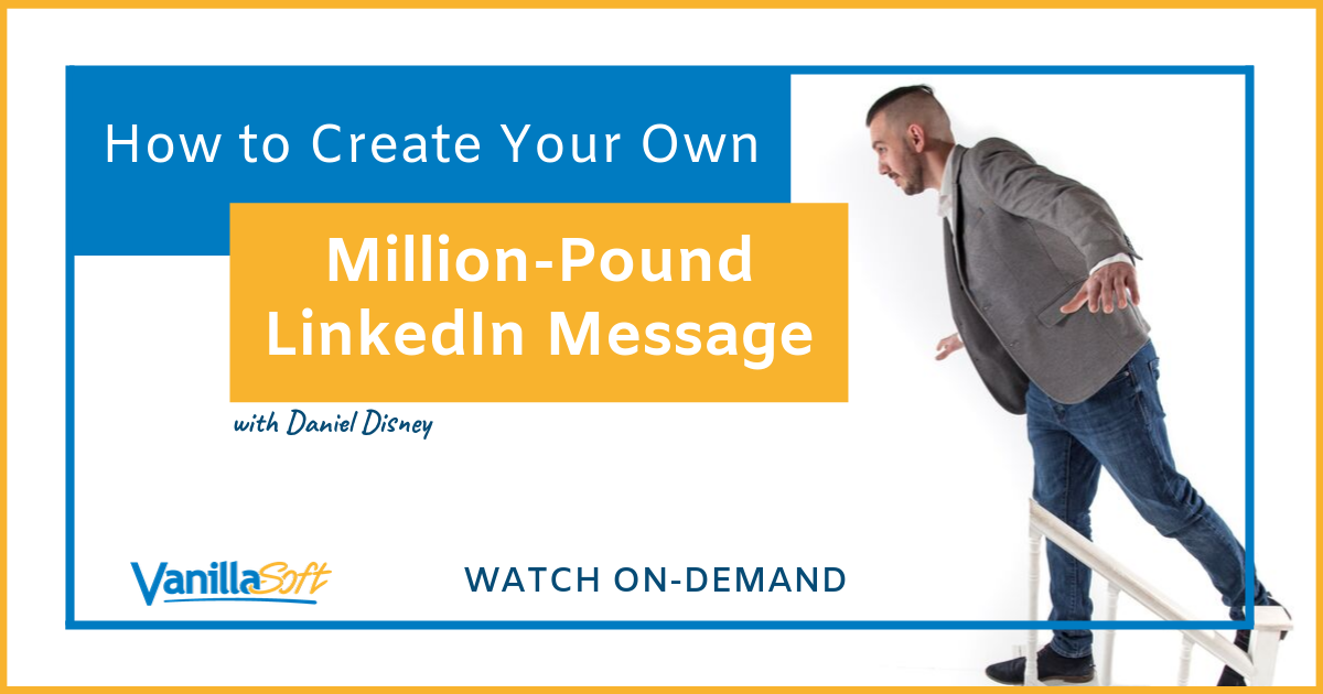 Create A Million Pound LinkedIn Message | Daniel Disney