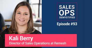 Director Of Sales Operations: Kali Berry of Remesh