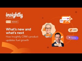 How Insightly CRM's product updates fuel growth