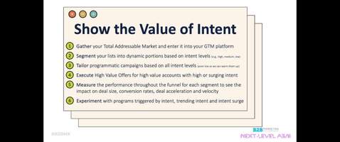 3 ROI Recipes to Accelerate your GTM Success