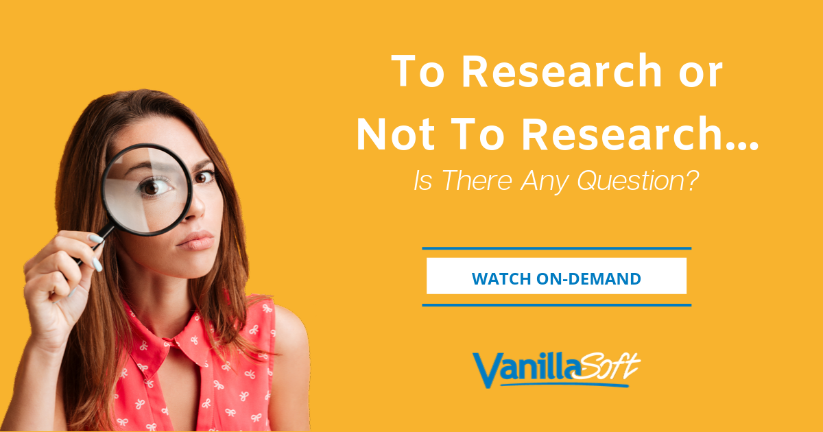 Research or Not Before Calling | VanillaSoft Webinar