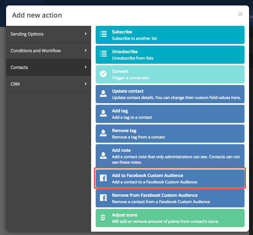 How to Use Facebook Custom Audiences with ActiveCampaign