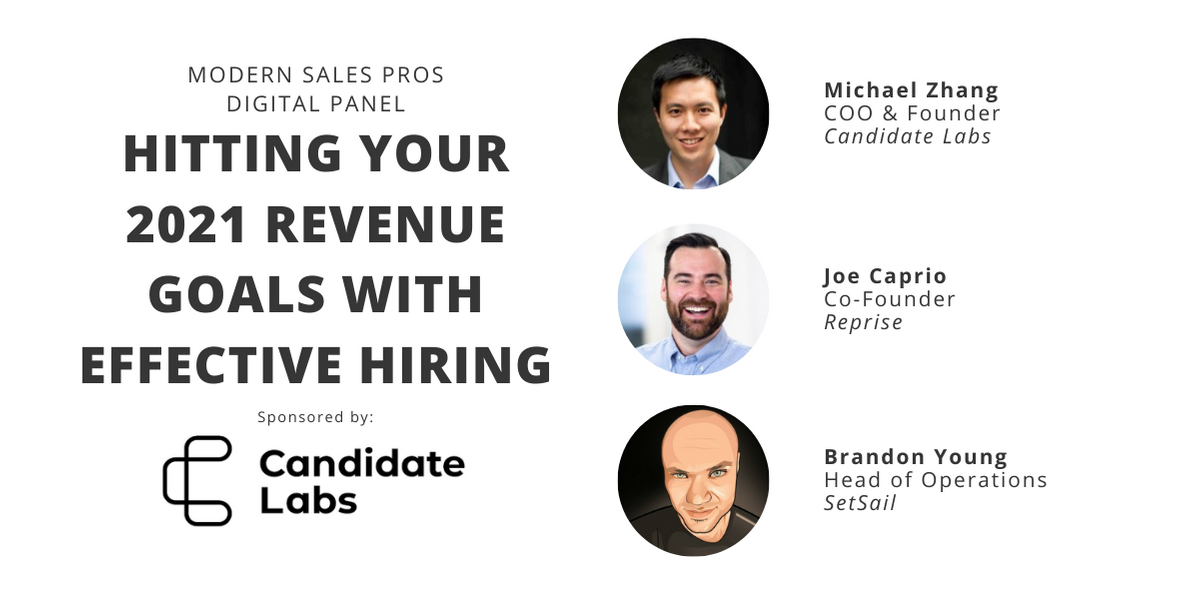 Hitting your 2021 Revenue Goals with Effective Hiring