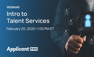 Intro to Talent Services