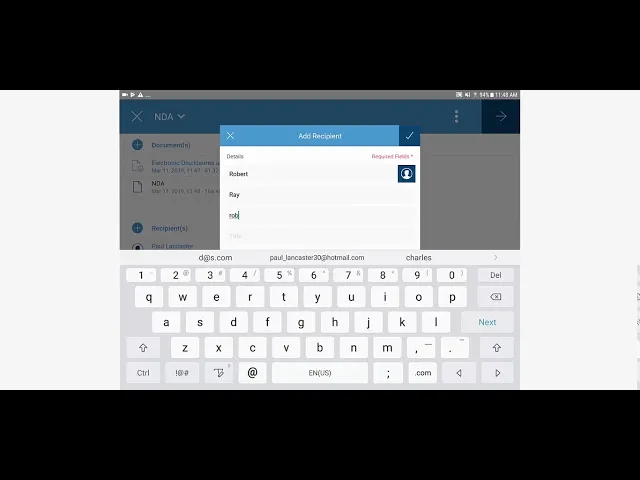 OneSpan Sign Mobile App: How to Send and E-Sign Documents