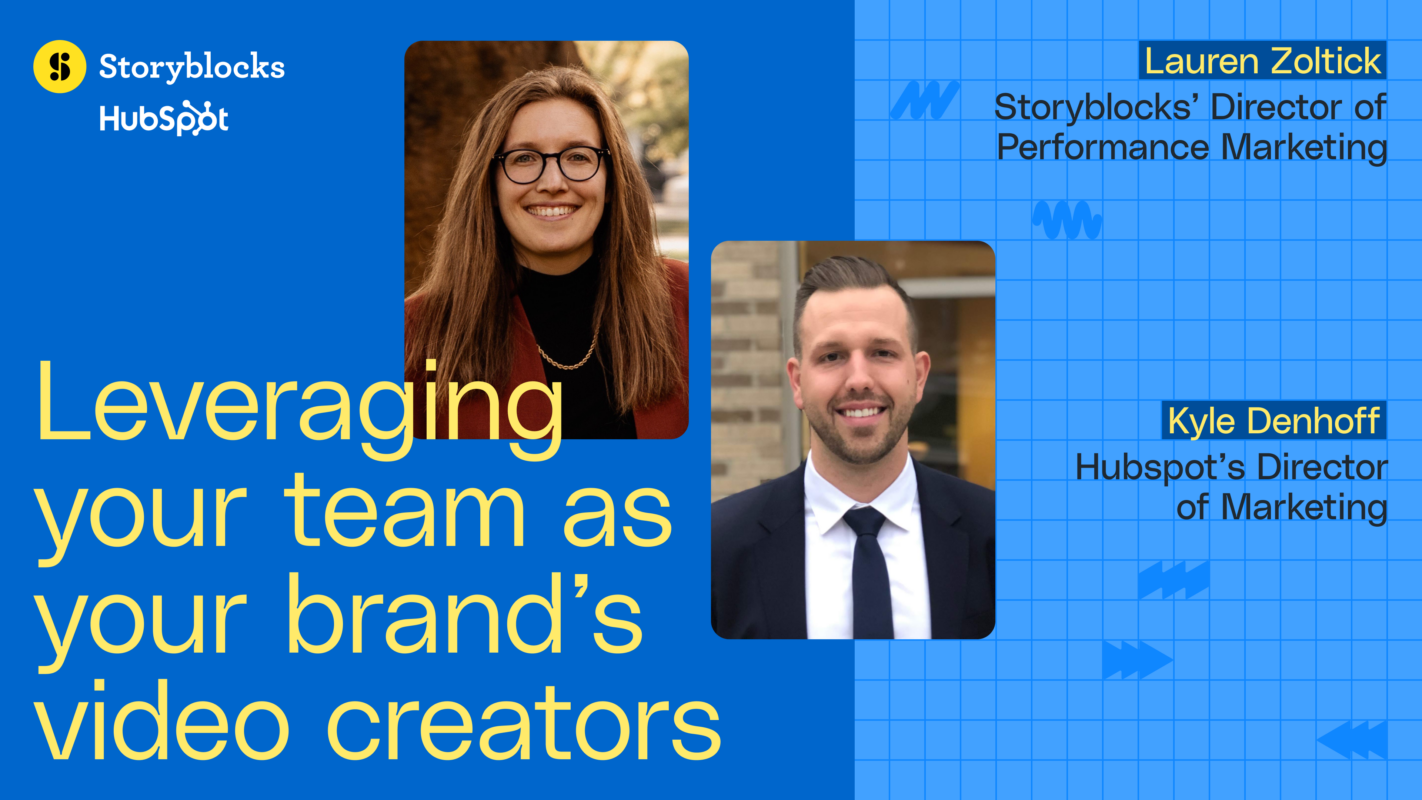 How to leverage your team as your brand's video talent