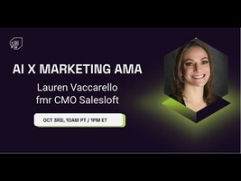 Tofu AMA with Lauren Vaccarello, former CMO Salesloft