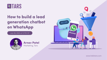 How to build a lead generation chatbot on WhatsApp