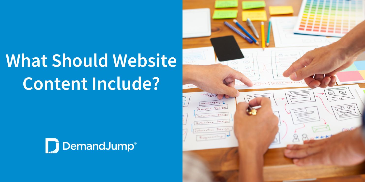 What Should Website Content Include?
