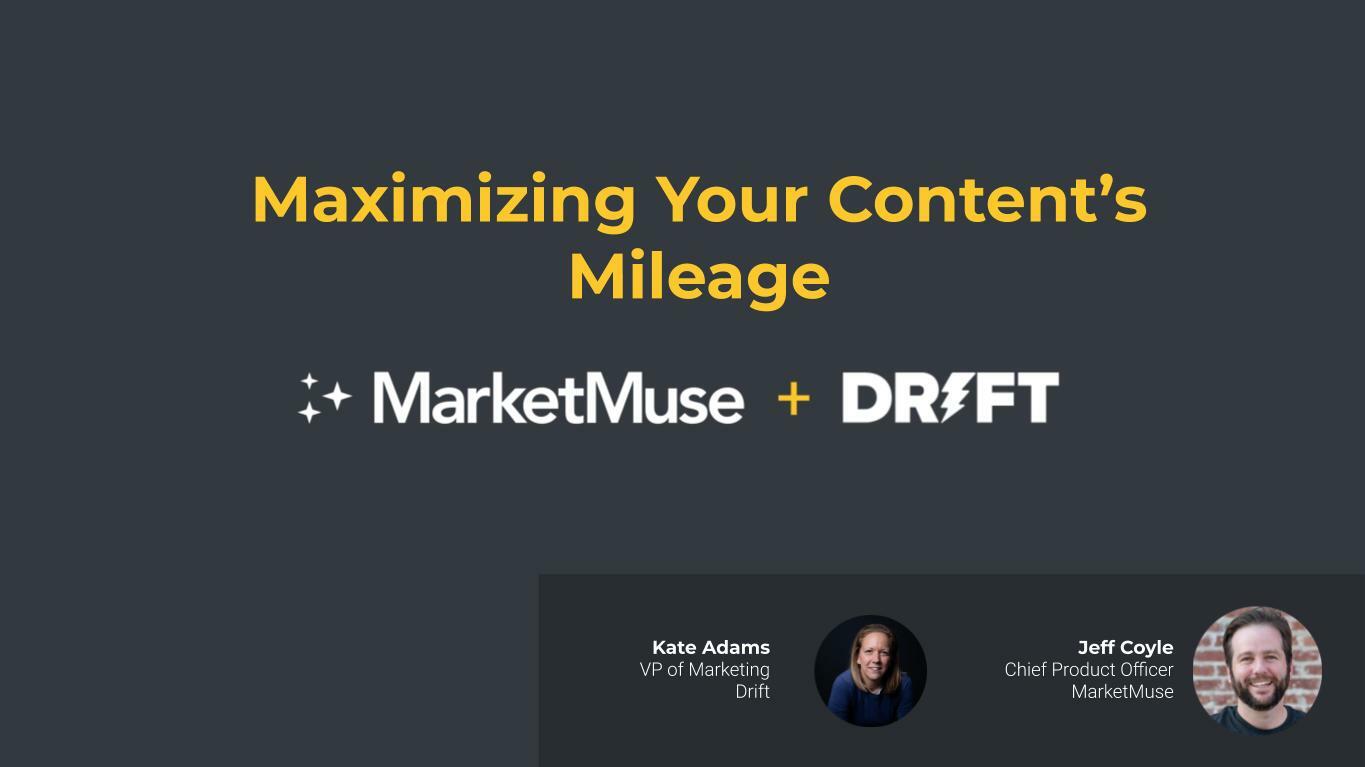 Maximizing Your Content's Mileage