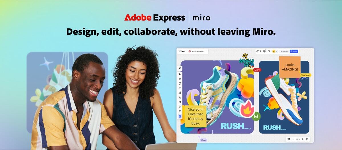 Design meets collaboration: Adobe Express in Miro