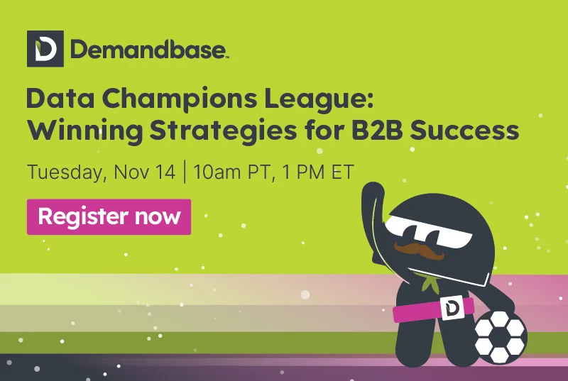 Data Champions League: Winning Strategies for B2B Success