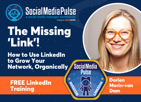 The Missing 'Link'! How to Use LinkedIn to Grow Your Network, Organically (Dorien Morin van Dam)