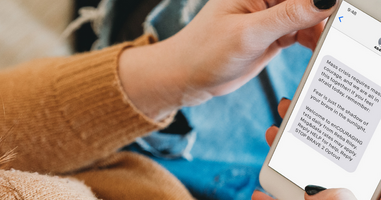 An En#Couraging Campaign: How Author Reba Riley Is Using Mass Texting to Help Others Choose Brave