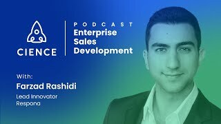 Enterprise Sales Development with Farzad Rashidi
