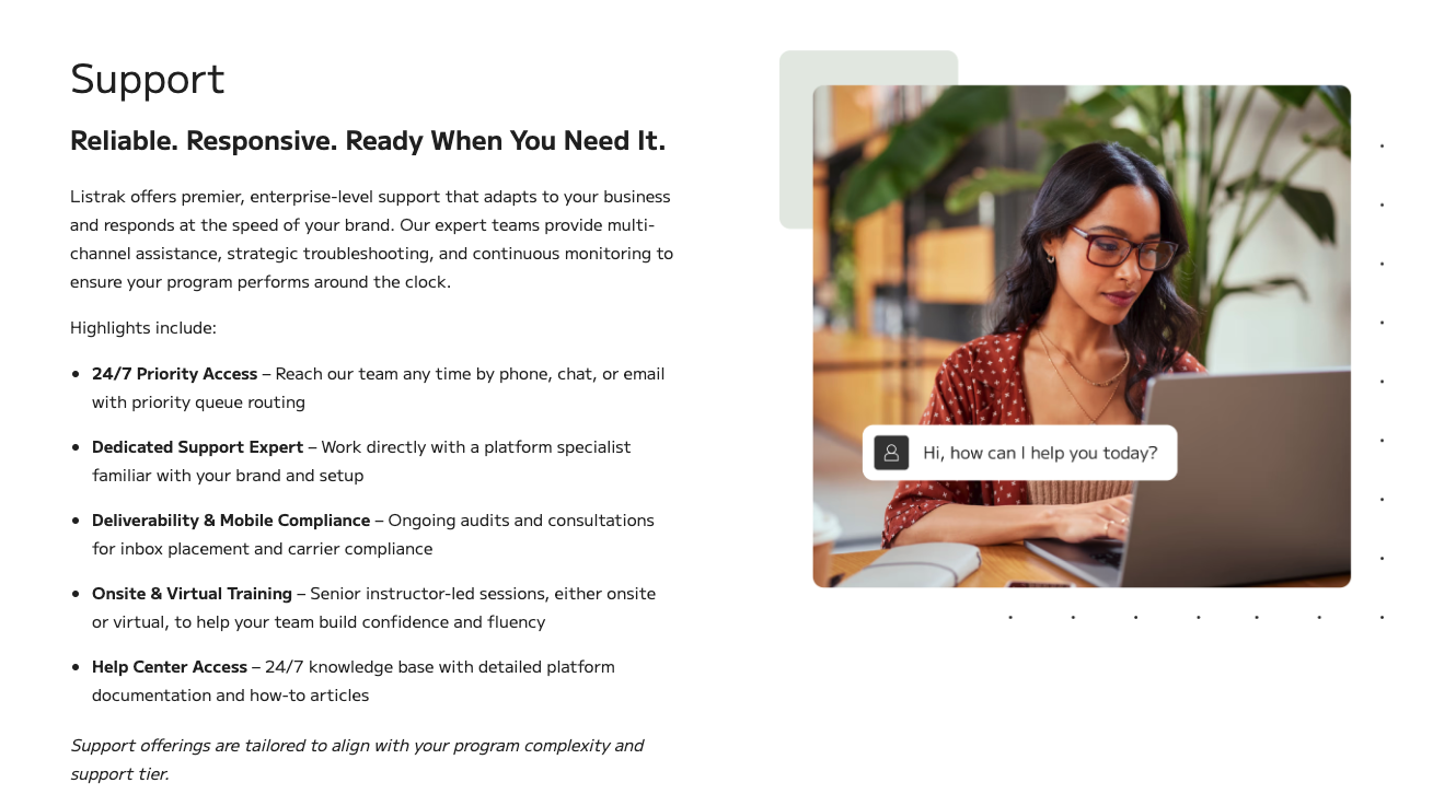 Expert Services for Email & SMS Cross-Channel Marketing