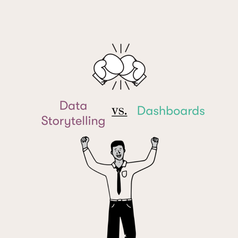 Data Storytelling vs. Dashboards