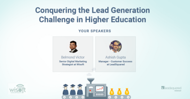 [Webinar] Conquering the Lead Generation Challenge in Higher Education