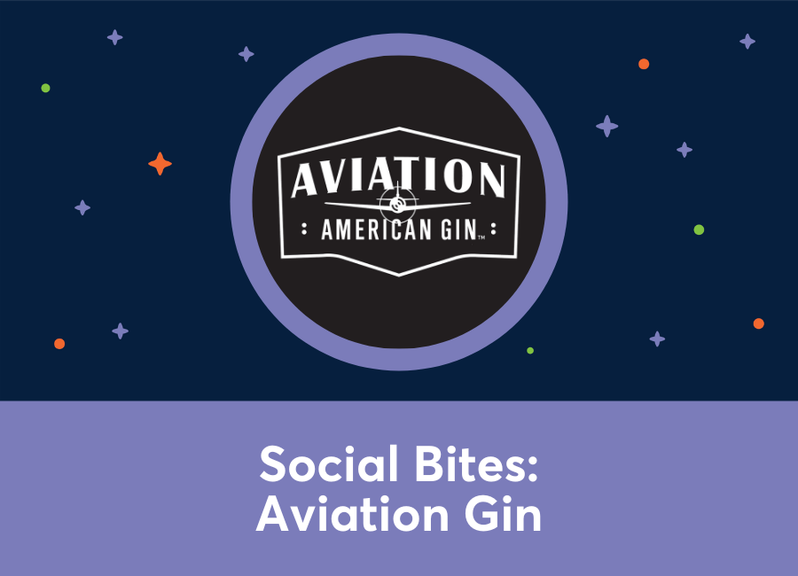 Social Bites: Aviation Gin (Adrian Molina)