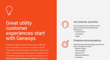 Turn on Great Customer Experiences in Energy & Utilities