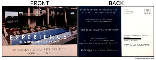 Real Estate Flyer Featuring The Building Features - Swipe File