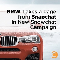 BMW Takes a Page from Snapchat in New Snowchat Campaign