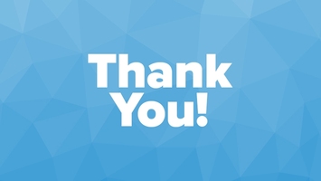 Thanks to Our Customers!