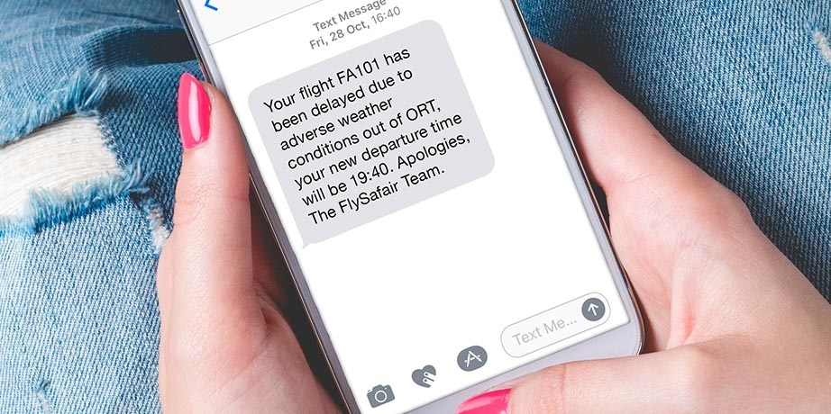 SMS Takes to the Skies