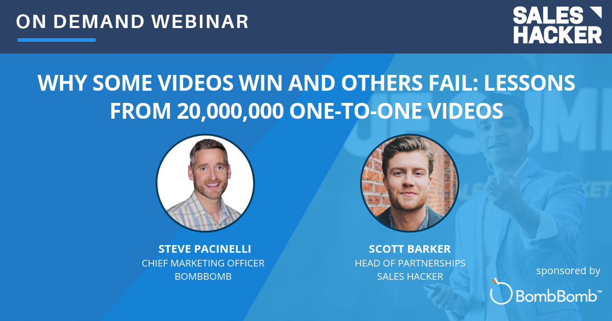 Why Some Videos Win and Others Fail: Lessons from 20,000,000 One-to-One Videos