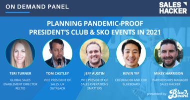Planning Pandemic-Proof President's Club & SKO Events in 2021